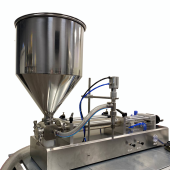 Поршневой пневматический дозатор вязких и густых (пастообразных) продуктов V-100 P, 10-100 мл