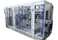 Запуск фасовочно-упаковочного автомата в пакеты Дой-Пак со впайкой штуцеров для вязкой продукции